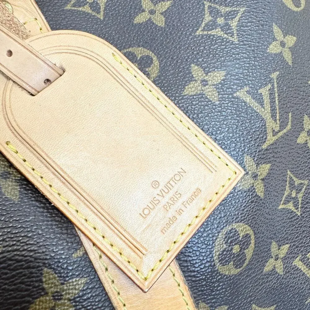 Louis Vuitton Monogram Canvas Keepall Bandouliere 60 Large Travel Duffle Bag LV